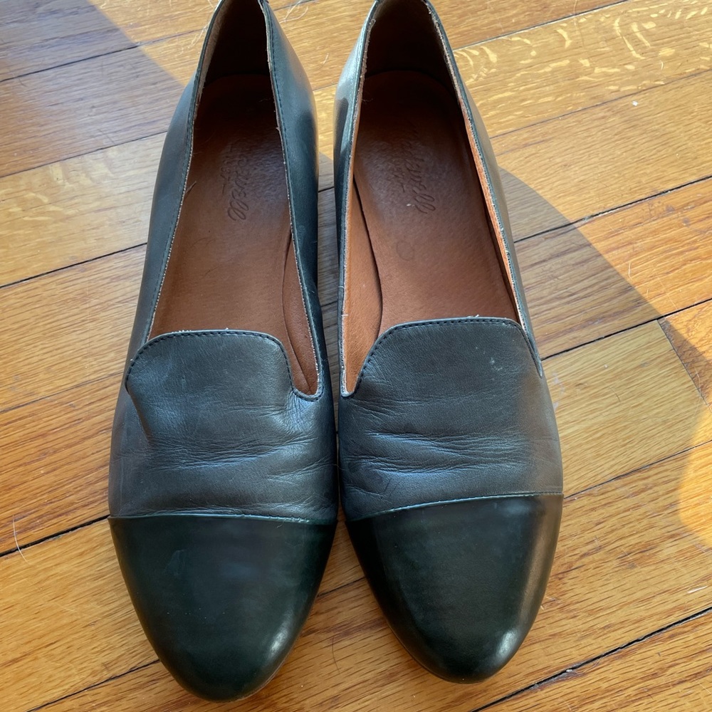 Madewell two-tone loafers